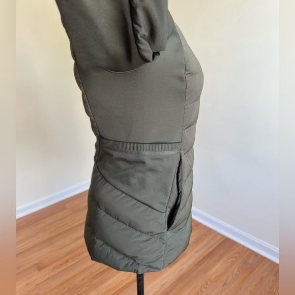 Lululemon athletica Down For It All Jacket Dark Olive Size 6 | Running Primaloft - Picture 11 of 17